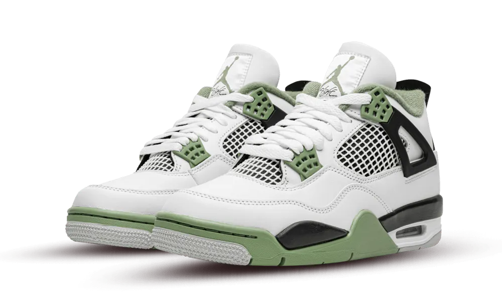 Air Jordan 4 Retro oil green w