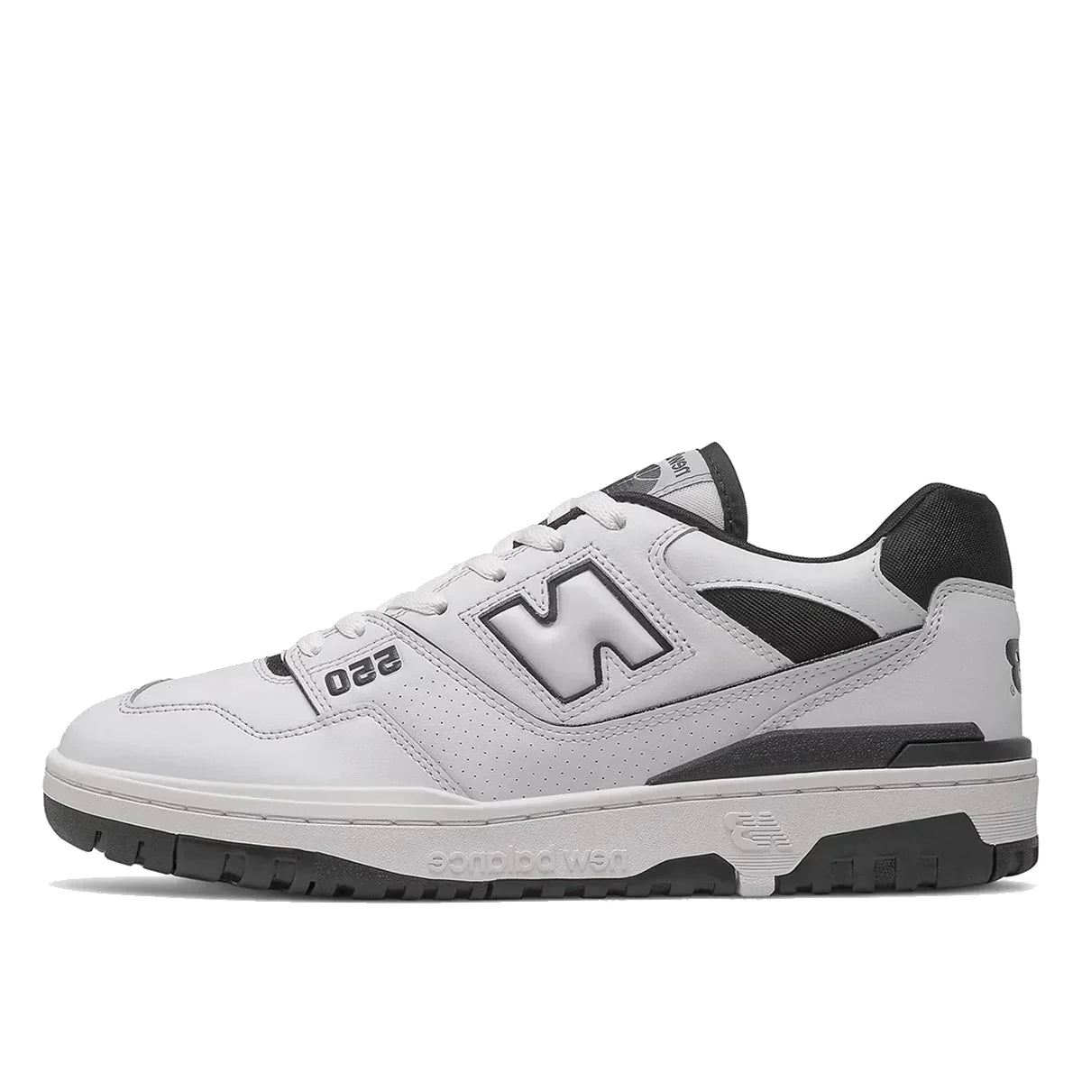 new balance 550 white black