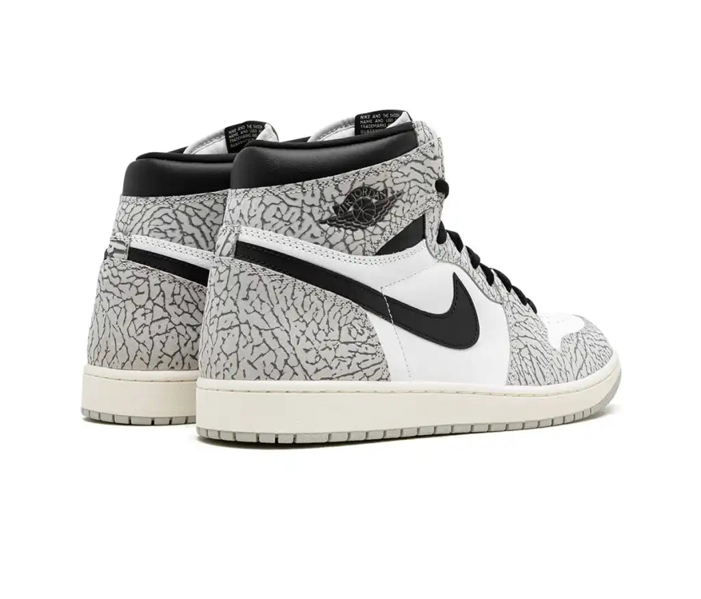 Air Jordan 1 Retro high og white cement