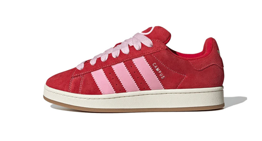 Adidas Campus 00s better scarlet clear pink