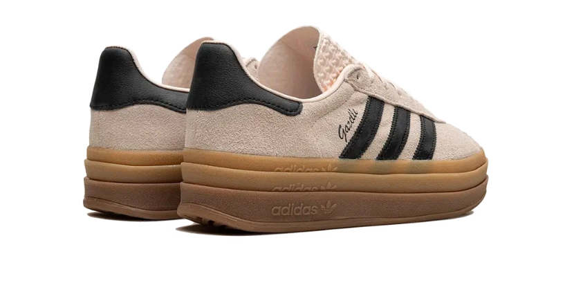 Adidas Gazelle bold wonder quartz black gum womens