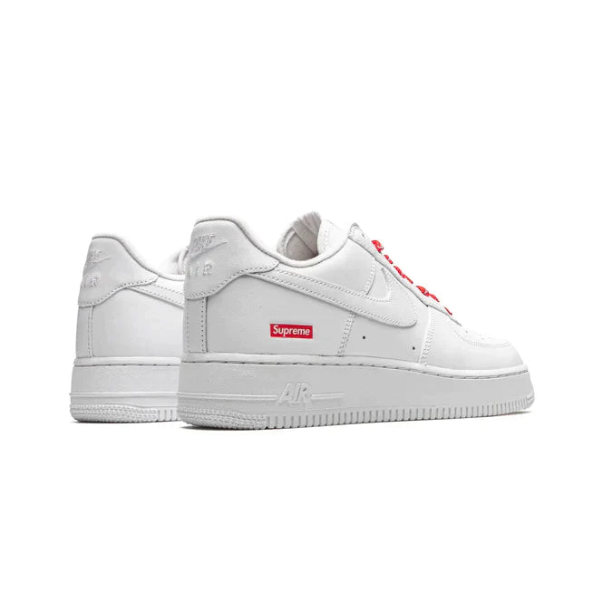 Nike Air Force 1 low supreme box logo white