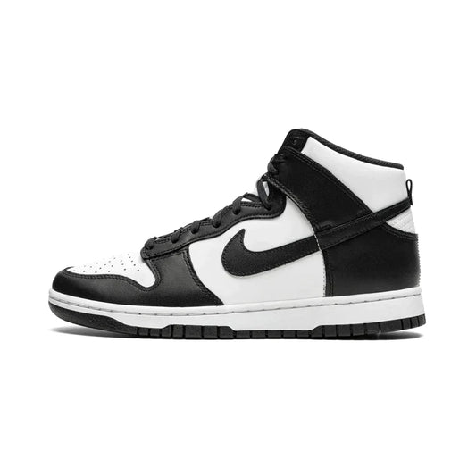 Nike Dunk high black white total orange 2021