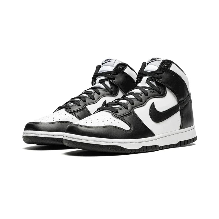 Nike Dunk high black white total orange 2021