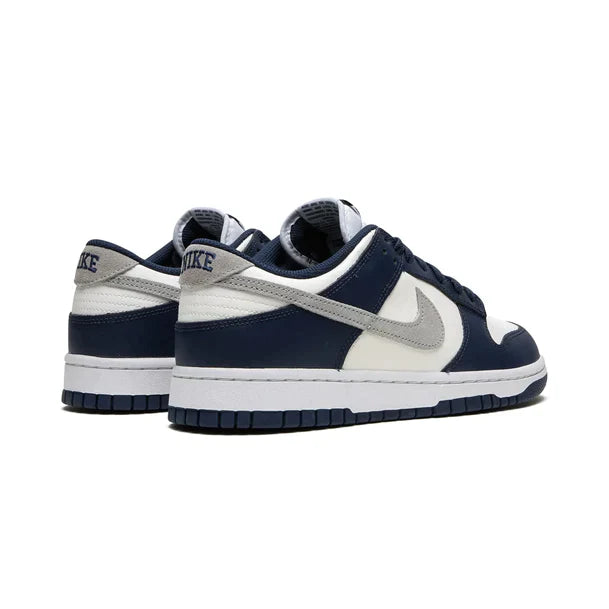 Nike Dunk low summit white midnight navy